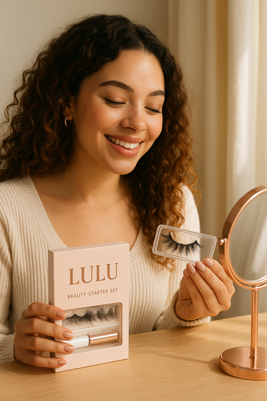 ✨ The LULU Starter Set — Nails, Lashes & Gloss Essentials