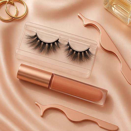 ✨ Weekend Glam Bundle — Lashes & Gloss for Every Vibe